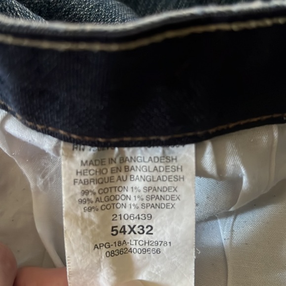 🌼 Big & Tall Men’s Lee jeans, in excellent preloved condition! Size 54x32 ✨ - Picture 4 of 5